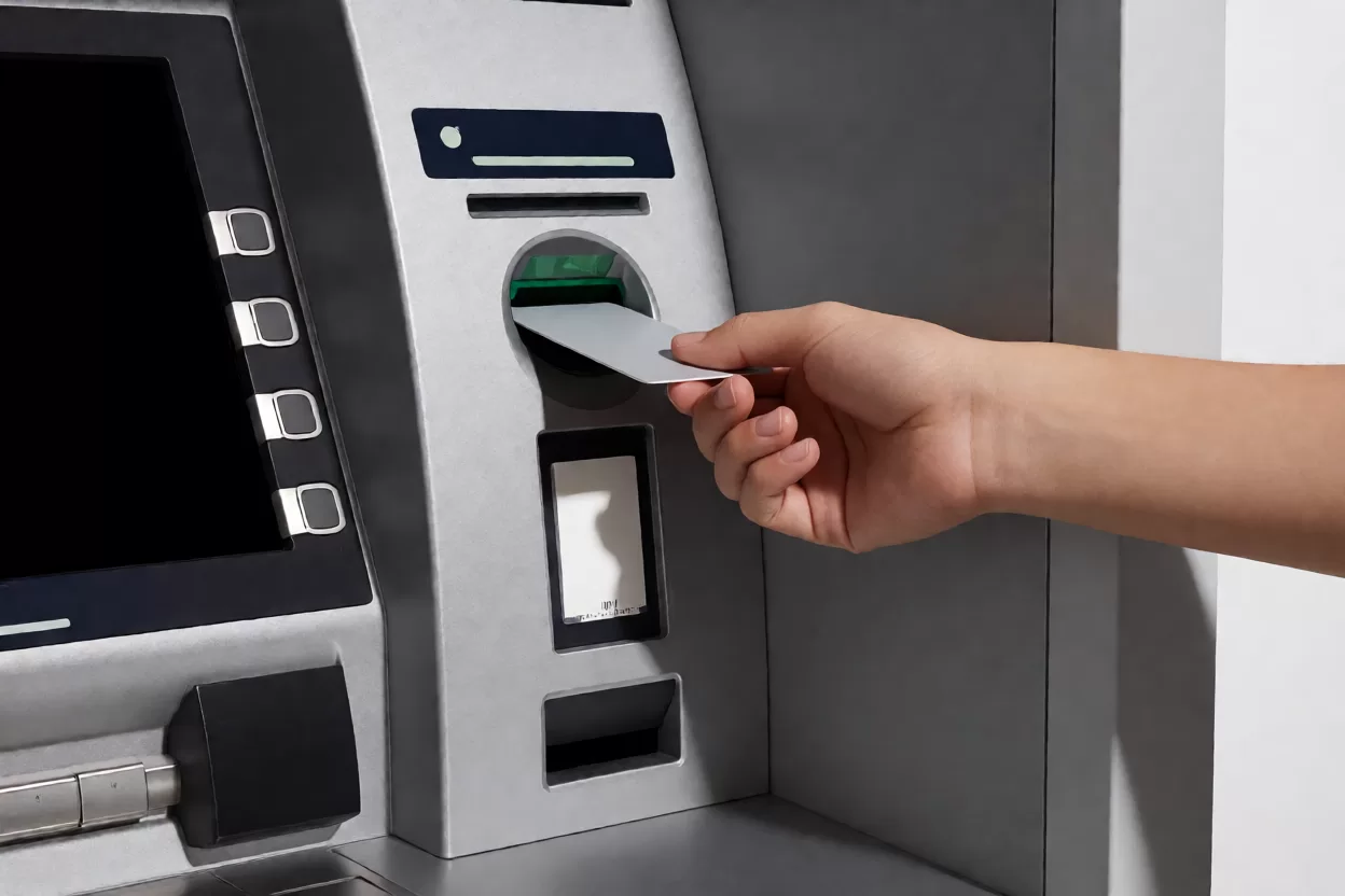 银行卡被盗刷先做什么：ATM 前插卡查询并打印凭条取证