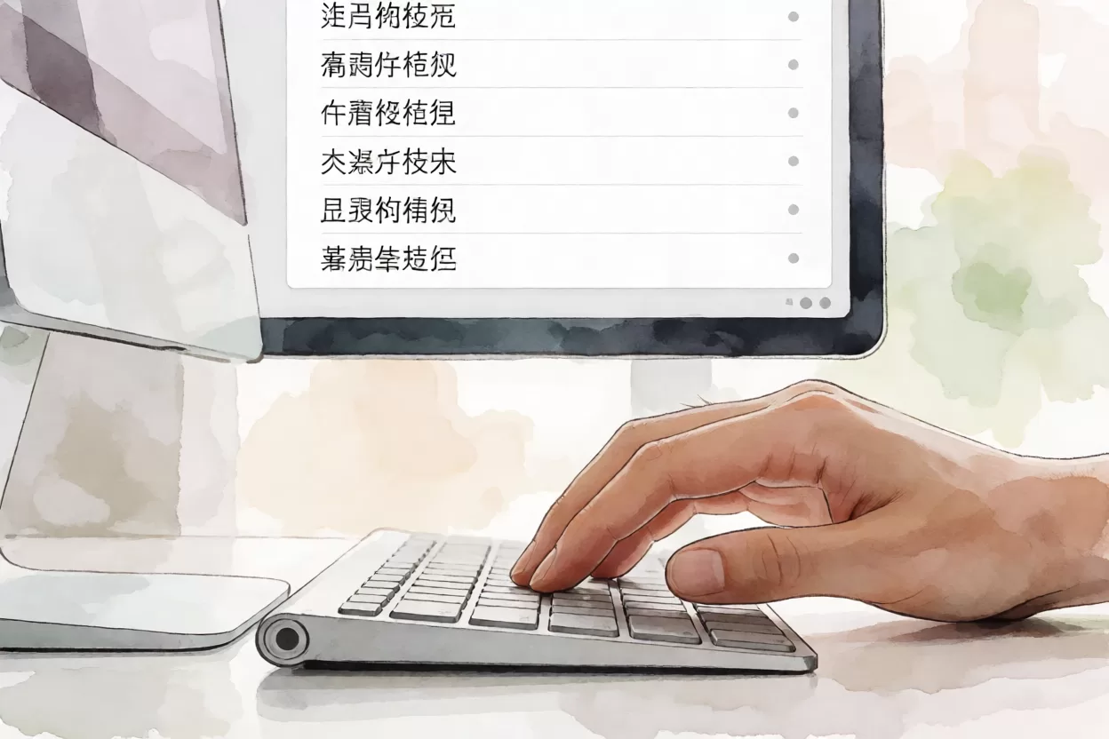 密码库搜索不到条目：屏幕上密码管理器搜索框与空结果页